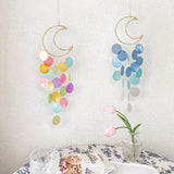 Natural Shell Wind Chimes - Bohemian Dream Catchers for Kids' Room or Nursery Decor, Unique New Year Gift Idea