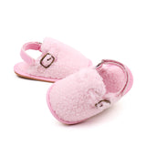 Baby Shoes Soft Cotton Plushy Winter and Autumn Indoor Prewalking 0-18 Months Baby Toddler Wear Comfortable Fashion Baby Shoes