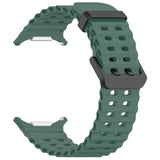 Official Ocean Silicone Strap For Samsung Galaxy Watch 7 Ultra 47mm Watchband Replacement Bracelet For Galaxy Watch Ultra Correa