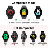 Case for Samsung Galaxy Watch 5 40mm 44mm PC Bumper Screen Protector Galaxy Watch 5 Pro 45mm All-Around Shell for Galaxy Watch