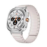 For Galaxy Watch Ultra Strap Magnetic Bracelet Wristband For Samsung Galaxy Watch 7 47mm Silicone Watchband Accessories ﻿