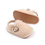 Baby Shoes Soft Cotton Plushy Winter and Autumn Indoor Prewalking 0-18 Months Baby Toddler Wear Comfortable Fashion Baby Shoes