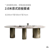 Modern marble kitchen dining table—luxury mid-century design perfect for home and living spaces."