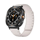 For Galaxy Watch Ultra Strap Magnetic Bracelet Wristband For Samsung Galaxy Watch 7 47mm Silicone Watchband Accessories ﻿