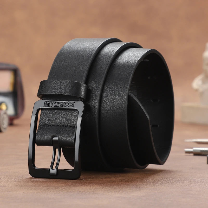 Belt Men's Fashion Belt Jeans Belt Young Student Youth Korean Version Men's Fashion New Style