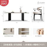Mobile Nordic extending dining table—ideal for restaurants and living rooms, combining style and functionality."