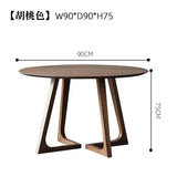 "Luxury Italian-style wooden dining table—modern, waterproof, and perfect for kitchen or living spaces.