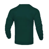Men's fashion small check Waffle youth crew-neck jacquard check hoodie