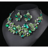 Accessories Retro Necklace Set Women's Luxury Crystal Banquet Dress Accessories