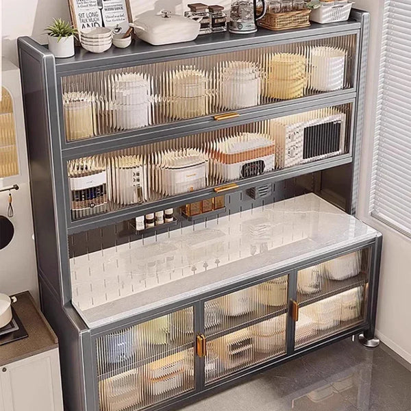 Kitchen Sideboard - Multifunctional Cabinet for Dining Room or Kitchen, Storage & Display Furniture